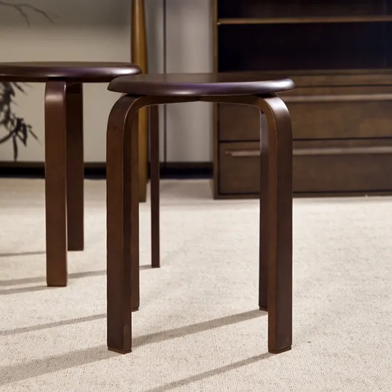 High Quality Round Stool Solid Wood Dining Room Stool