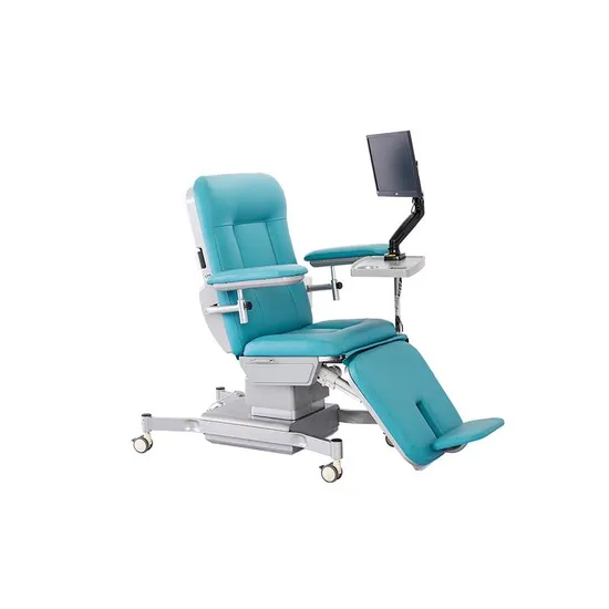 Cheap Price Rental Hospital Medical Powered Electrical Dialysis Chair Bed with TV for Sale