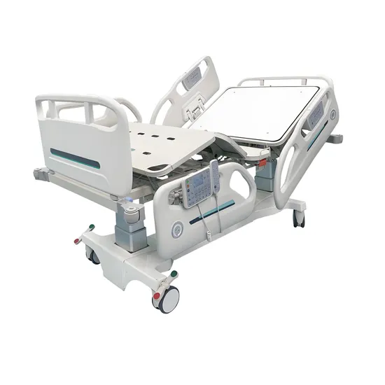 Medical New Design Seven Functions ICU Motorized Hospital Bed with Thrombolysis Function