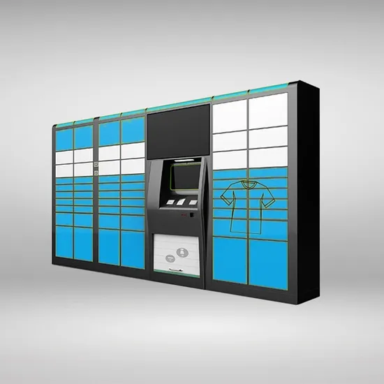 Ubox2251 - Smart Digital Electronic Laundry Locker Outdoor Lockers for Dry Cleaning Business