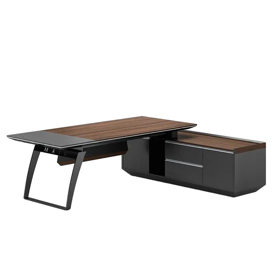 Wood Director Office Desk B-Mq03-21 Manager Office Table for Project and Wholesale