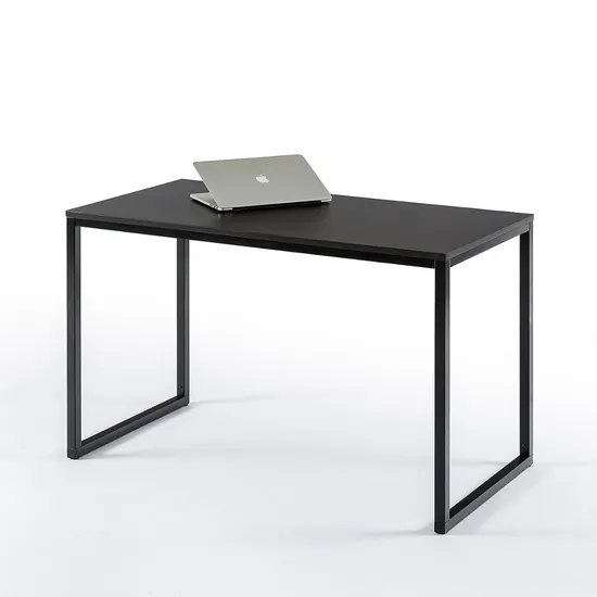 Home Computer Table Simple Desk Most Popular Desk Office PC Desk Steel Tube Modern Wooden School Furniture