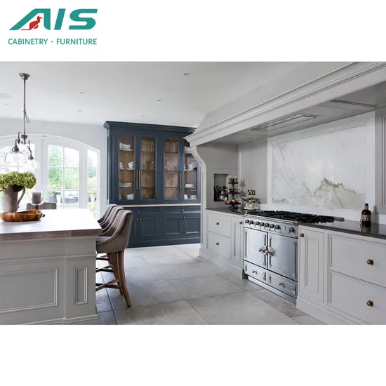 America PVC Designs Shaker Style Custom Made Modern Style Luxury Home Furniture Finish Shaker Furniture Kitchen Cabinets with Kitchen Island Basic Customization