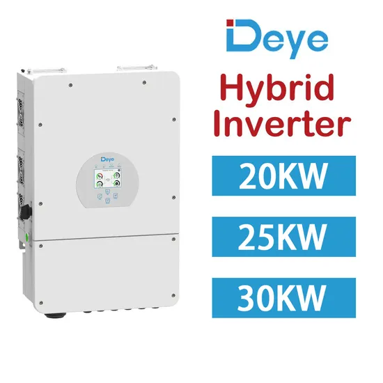 Deye Three Phase Hybrid Inverter Sun-20/25/30K-Sg01HP3-Us-Bm3/4 for Home Solar Panel System
