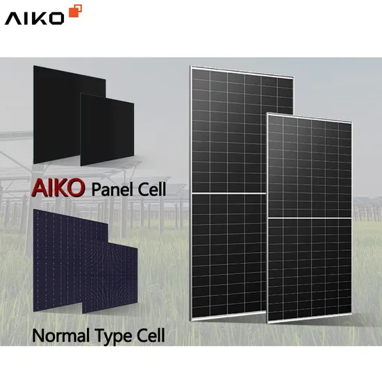 Aiko Bifacial Double Glass 625W 595W 600W 605W 610W 615W 620W Max 24% Efficiency Mono Solar Power Panel for Distributor