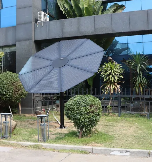 Solar Energy System Beautiful Sunflower Portable Flexible Solar Panel Foldable 1000W with Night LED Light