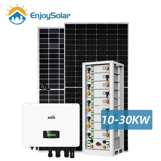 High-Efficiency 10kw 20kw 30kw Battery Solar System Solutions