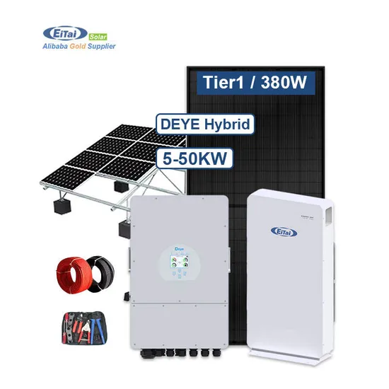 8kw 10kw Solar Power Mounting Hybrid Deye Inverter Power Storage Home System