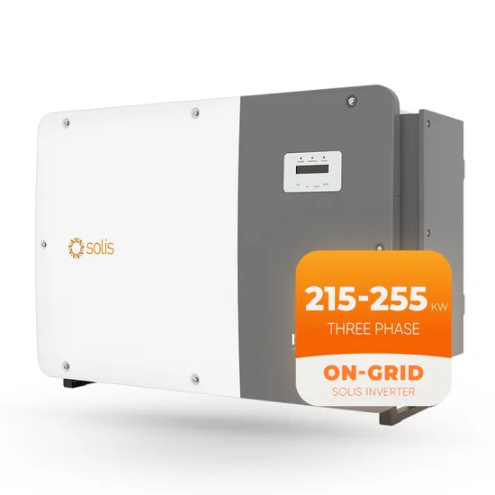 Solis Grid Tied Solar String Inverter 210kw 230kw DC AC Three Phase Inverter Price