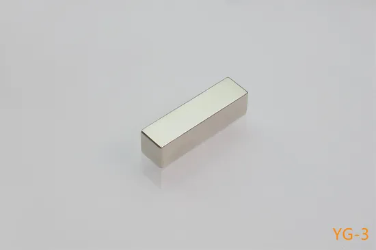 Rare Earth Super Strong N45ah Block Sintered Neodymium Magnets for Wind Turbine