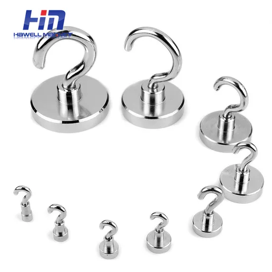 Magnetic Hooks Powerful Heavy Duty Neodymium Magnet Hanger Strong Magnet