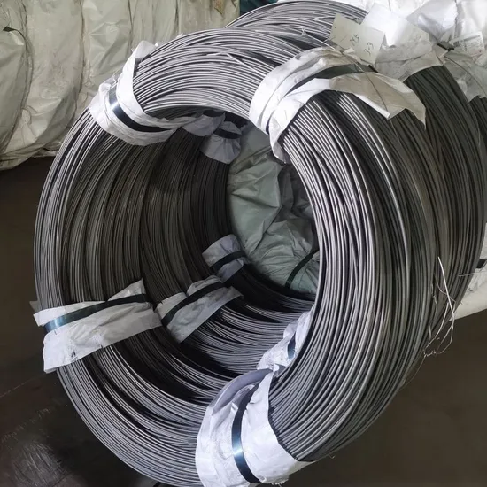 Pickling Coating Wire Drawing Annealed Spheroidized Annealing Skin Pass Sand Blast Cold Heading Swrch15A High Carbon Steel Wire Rod