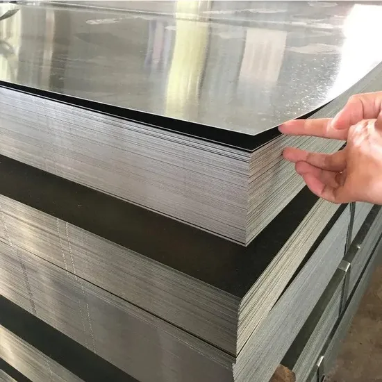 A653 SGCC Sgch Zinc Coated Metal Steel Plate 0.3mm-100mm Thickness 4X8 Z60g Z80g JIS G3321 Galvanized Steel Sheet for Building Materials