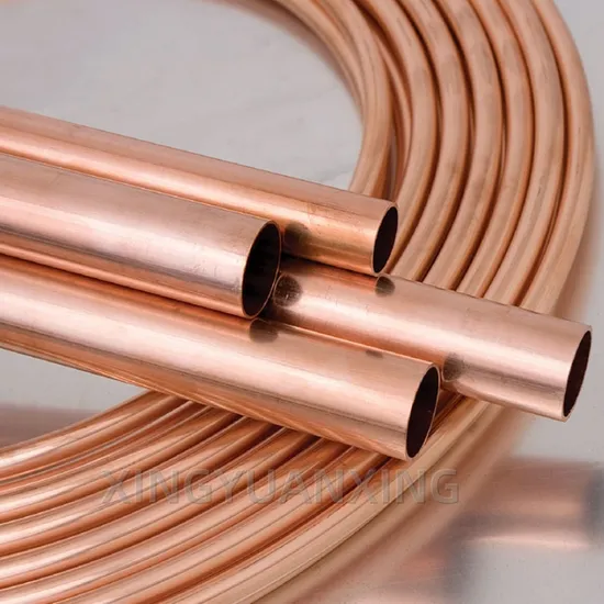Manufactory Direct C11000 Empty Interior Refrigeration Corrosion-Resistant Copper Pipe for Refrigerators