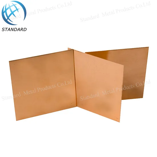 Factory Price 99.9% 1mm 2mm 3mm 4mm T2 Copper Sheet Brass Plate / 5mm 8mm 10mm 20mm C1100 C11000 Copper Plate