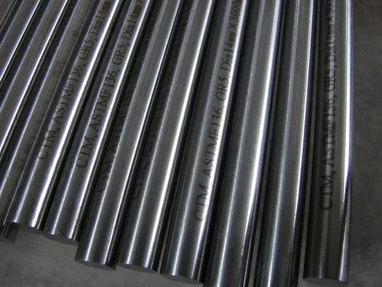 High-Accuracy Polish H7 Gr1 Gr2 Gr5 Gr12 Round Straight Titanium Bar Titanium Alloy Bar Titanium Rods for Electroplating