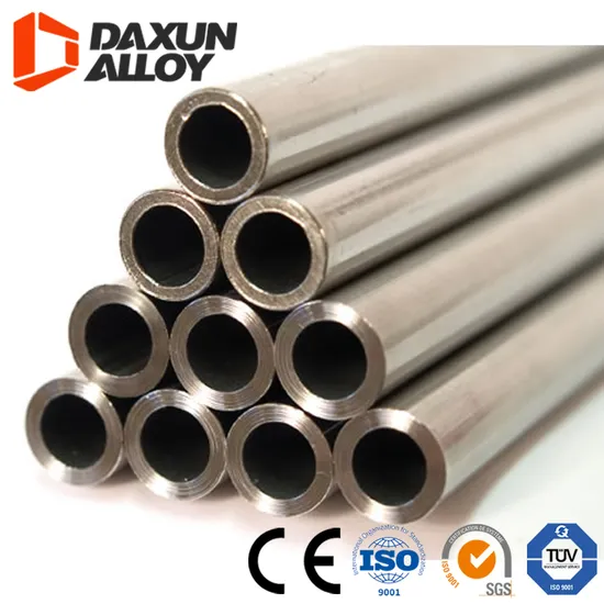 Grade7 Titanium Tube Seamless ASTM B338 High Strength Excellent Corrosion Resistance Neutralizer Large Quantity of Spot Gr7 Titanium Tube