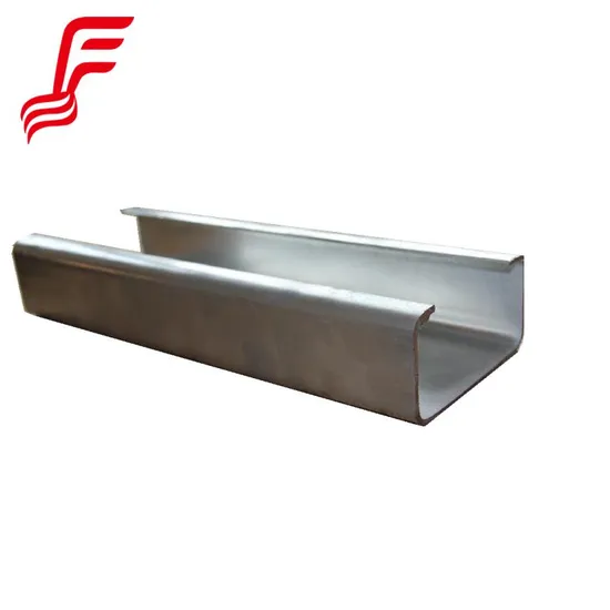 Metal C Channel Profile Light Steel Outdoor Billboard Support U Channel Sizes