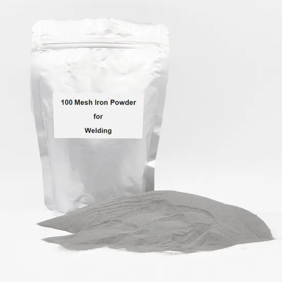 Factory Price Sponge Welding Powder Iron Powder Electrodes