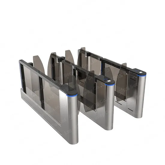 201 304 316 Stainless Steel Metro Hall Swipe Card Speedlane Turnstile NFC DC Brushless Slim Barriers