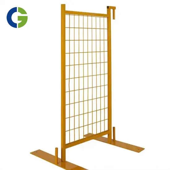 Canada Temporary Fence Security Outdoor Venue Field Removable Warehouse Barrier Fence