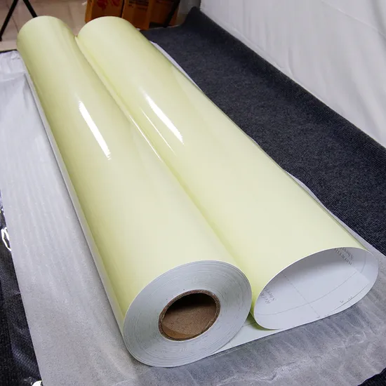 Glow in The Dark Vinyl Photo Luminescent Film PVC 2-12 Hour Rolls Green Best Selling Quality 1.24m*45.7m Engraving