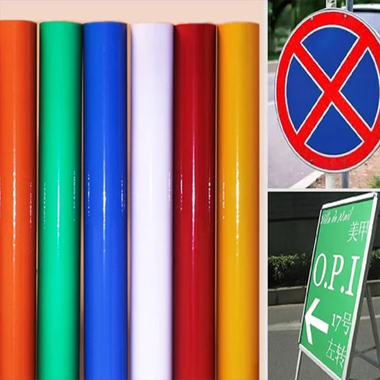 Pet PVC Acrylic 3100 3200 Reflective Vinyl Film Sheeting for Road Traffic and Advertising Use