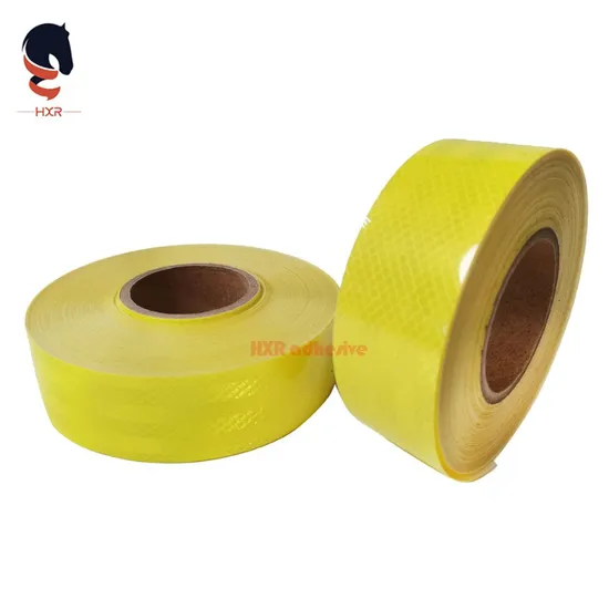 Waterproof Diamond Grade Glitter Pet Reflective Safety Tape for Vehicle Road Marking
