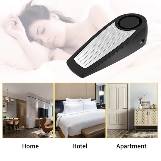 Anti Theft Home Hotel Safety Device Door Stop Alarm