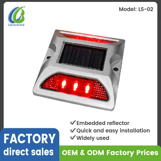 Ls-02 Solar Studs - Durable Raised Cat Eyes with Internal LED Reflectors