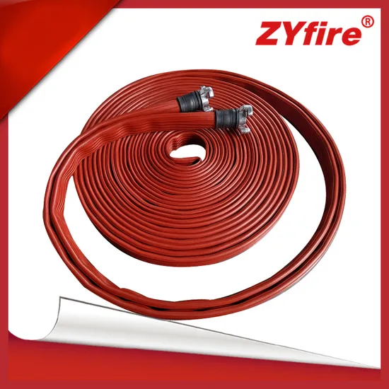 Zyfire Large Diameter Factory NBR Fire Hose with NBR Covered and Lining for Fire Fighting Agriculture Industrial