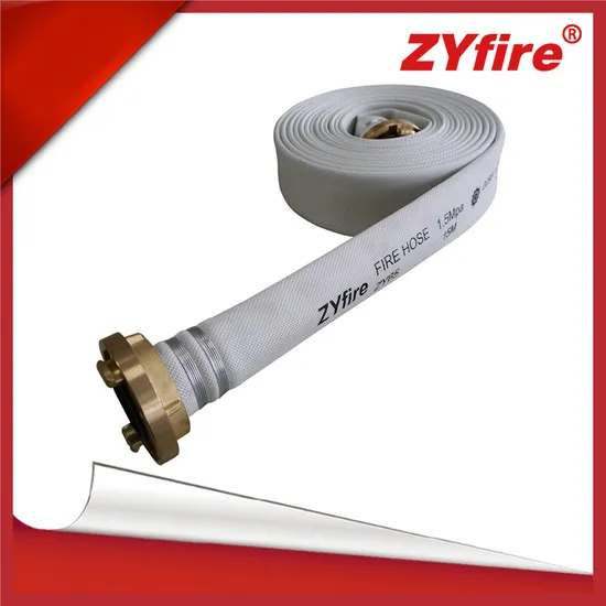 TPR Lining Industrial Rubber Hose with Brass Aluminum Storz Coupling