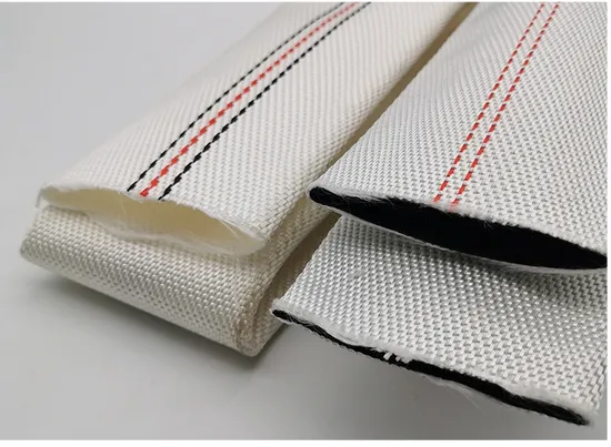 White and Red PVC/PU Lining Fire Hose with Fittings