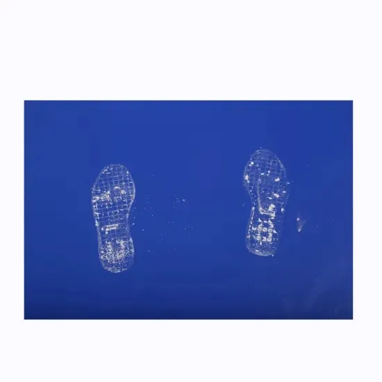 30 Layers 24*36 Anti-Slip ESD Antistatic Peelable PE Film High Tackiness Cleanroom Disposable Sticky Mat