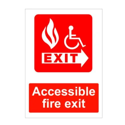 Lifetime Warranty Adhesive Fire Sign and Symbol Lifesaving Co Mark