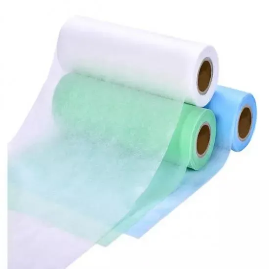 Sanitary Pad Diaper Raw Materials SSS Hospital Medical Non Woven Fabric Rolls Factory in China