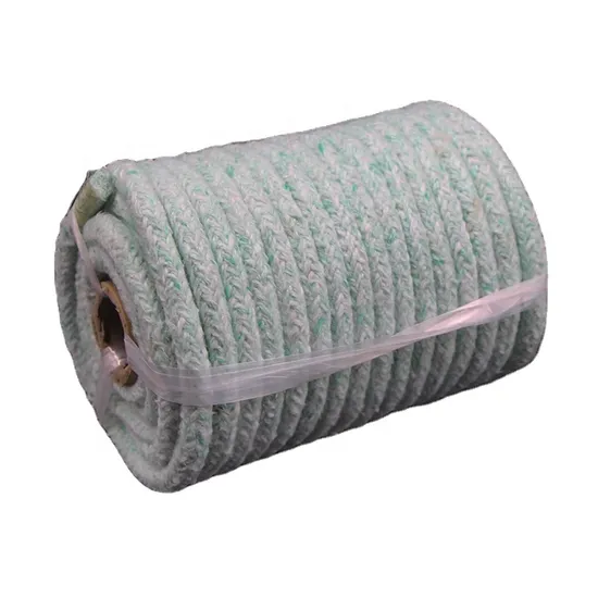 Greenergy Fiberglass Braided Round Rope Bio Soluble Fiber Round Braided Rope Bio Soluble Fiber Rope