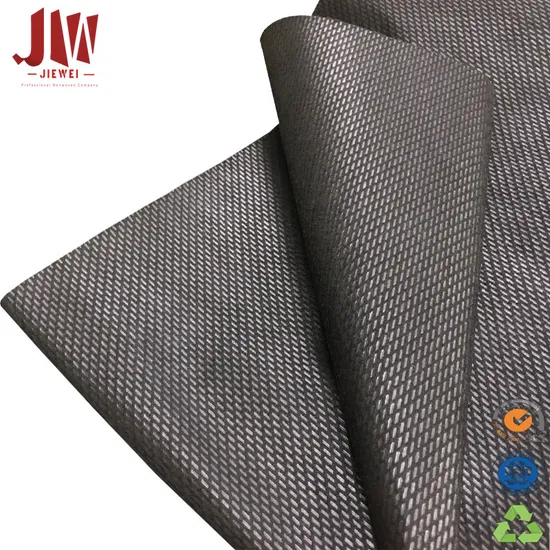 PP Spunbond Nonwoven Fabric Nylon Canberra Fabric Cross Design