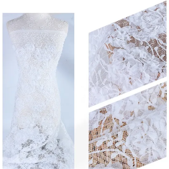 Yigao Textile Lace Children′s Dress Women′s Dress Skirt Embroidered Fabric