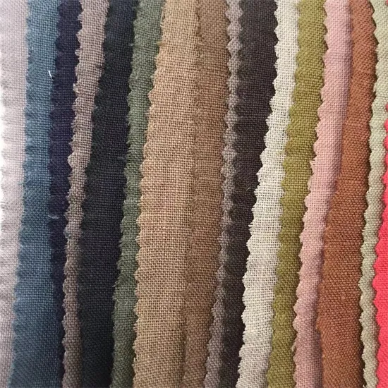 Yigao Textile 100%Linen Plain Woven Fabric Textile Fabric