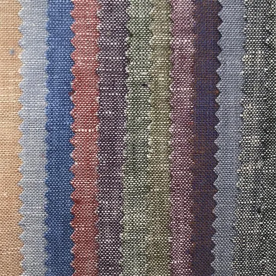 Yigao Textile Linen Woven Garment Fabric Shirt Fabric