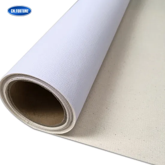 Hot Sale Eco-Solvent White Matte Cotton Canvas Roll Blank Cotton Canvas Artists Cotton Canvas Roll