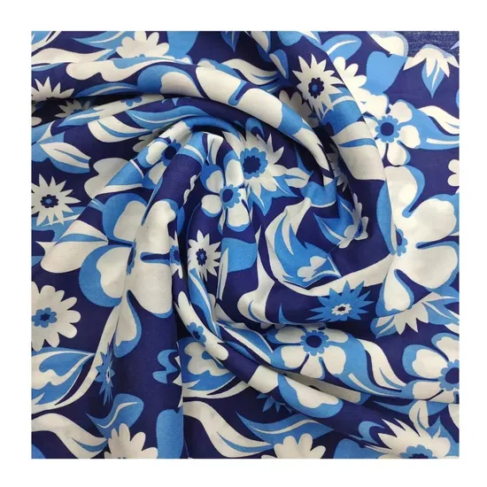 Wholesale Cheap Price Woven Floral Printed Fabric 100% Viscose Rayon Fabric for Lady′s Dress