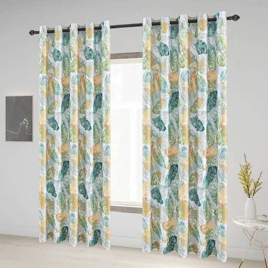 Wholesale 100% Polyester Window Curtain Polyester Blackout Curtains Fabric Home Textile