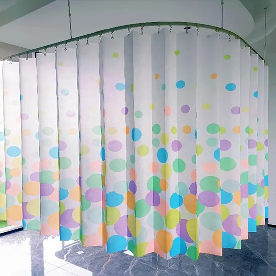 Esun 120GSM Medical Disposable Non-Woven Fabric Hospital Curtains, Flame Retardant Partition Curtains, Printable Logo Hospital