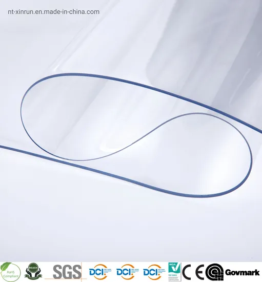 1mm Crystal PVC Film PVC Material with Different Thickness