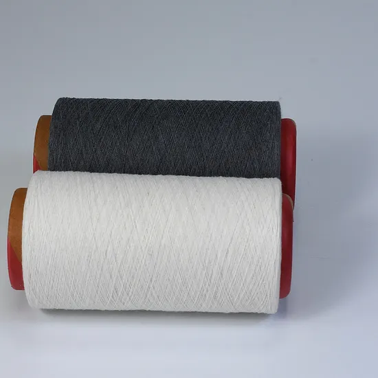 Good Qualitty Good Strength Recycled Spun Polyester Yarn for Sewing with Grs