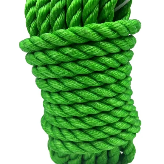 Factory Direct Supply 3/4 Strands 2-20mm Diameter PP /PE/ Nylonmonofilament Twisted Rope
