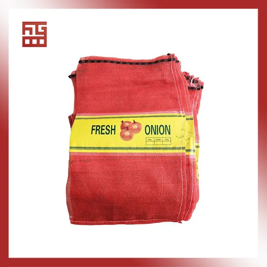 25kg 50kg Onion Potato Tamato Cabbage Orange Firewood Vegetable Fruit Farm Agriculture Leno Mesh Bag