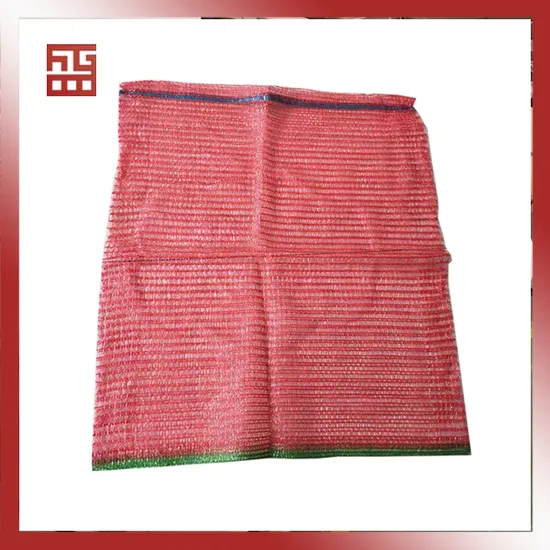 20kg 25kg 30kg 40kg PP Vegetables Packing Onion Garlic Potato Ginger Mesh Net Raschel Bag